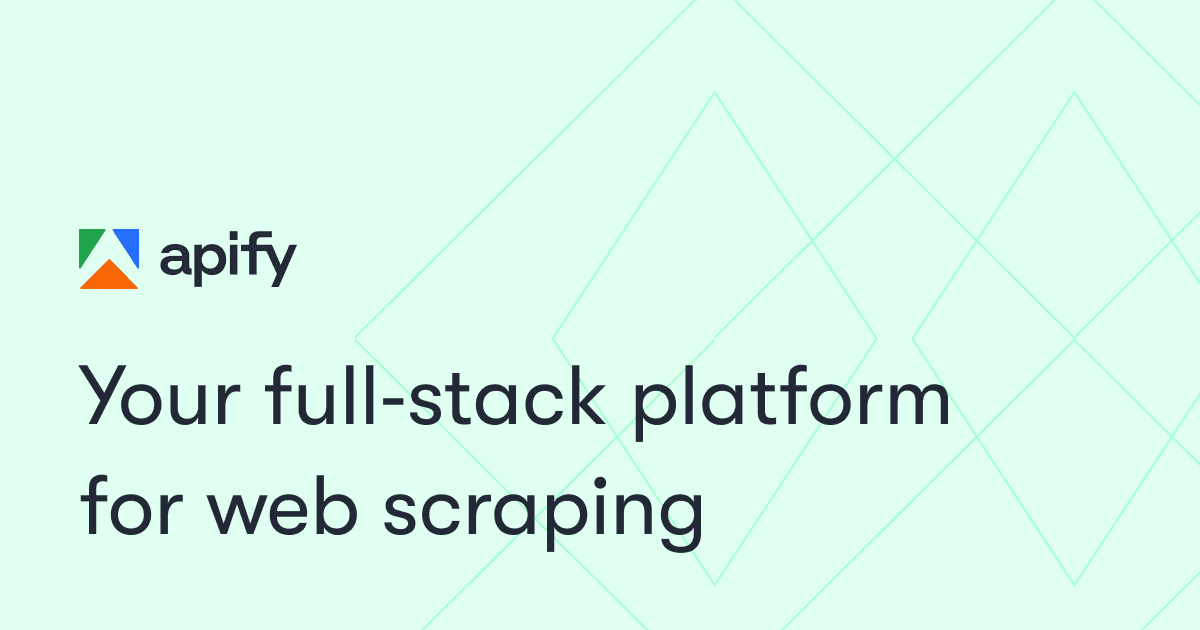 Apify preview