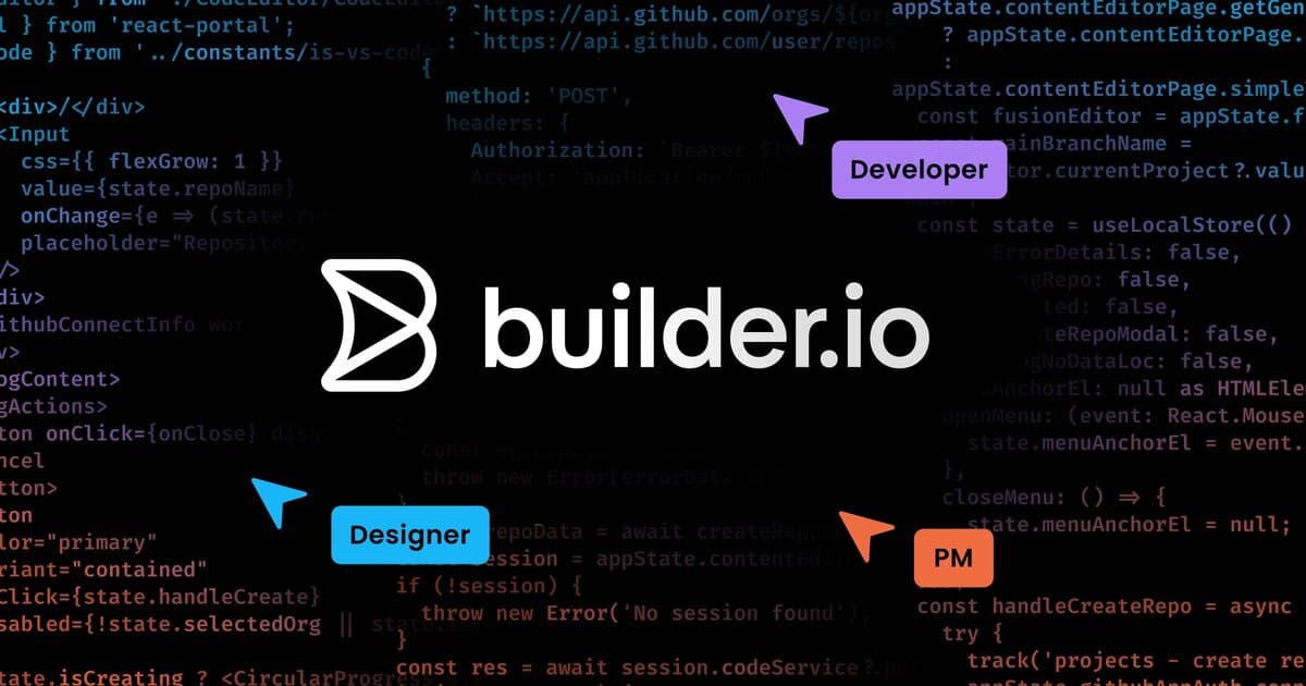 Builder.io preview