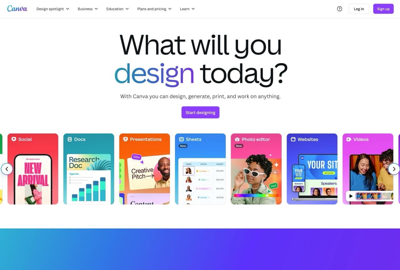 Canva preview