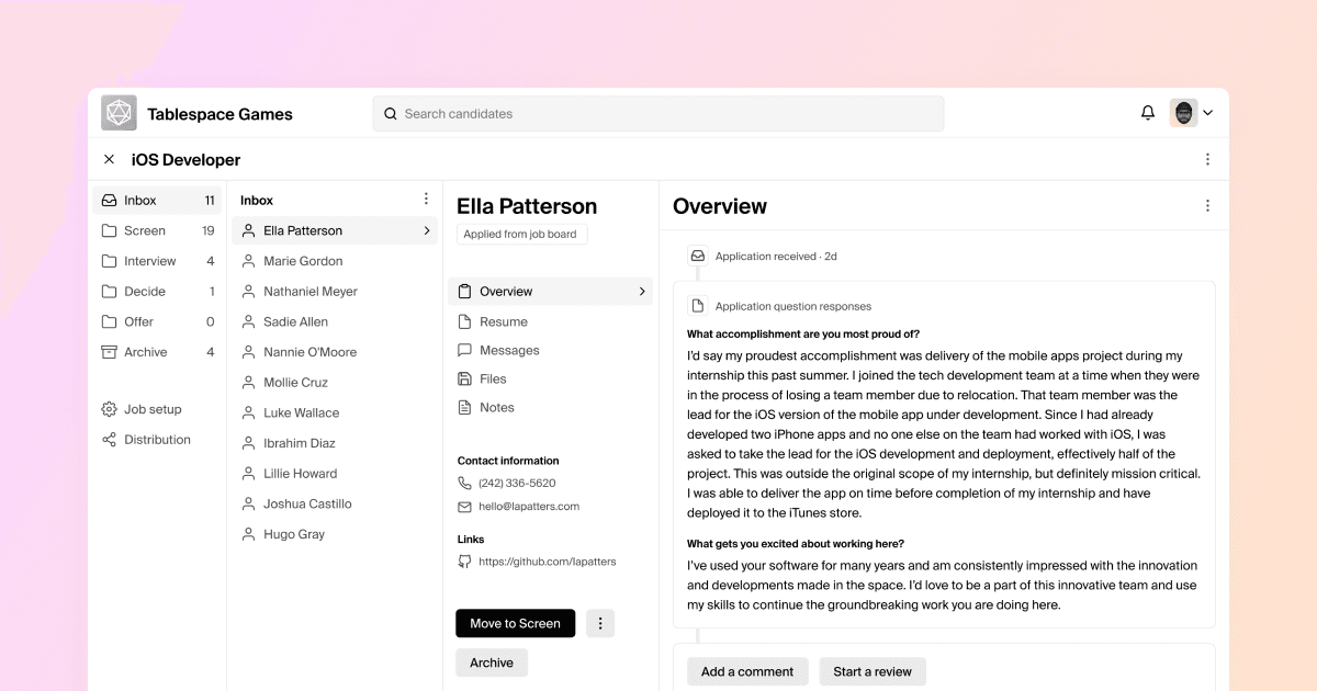 Polymer preview
