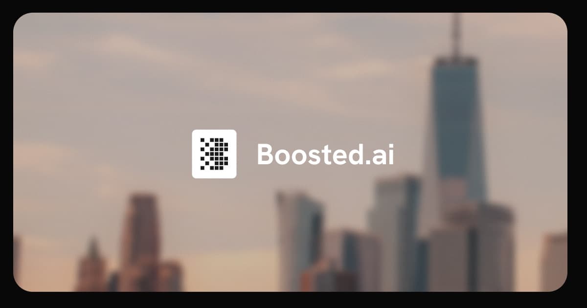 Boosted.ai preview