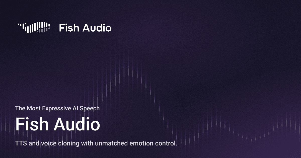 Fish Audio preview