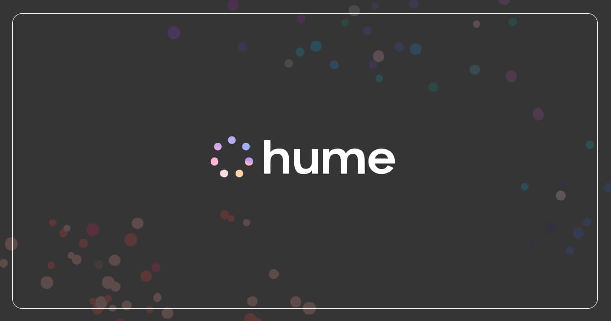 Hume AI preview